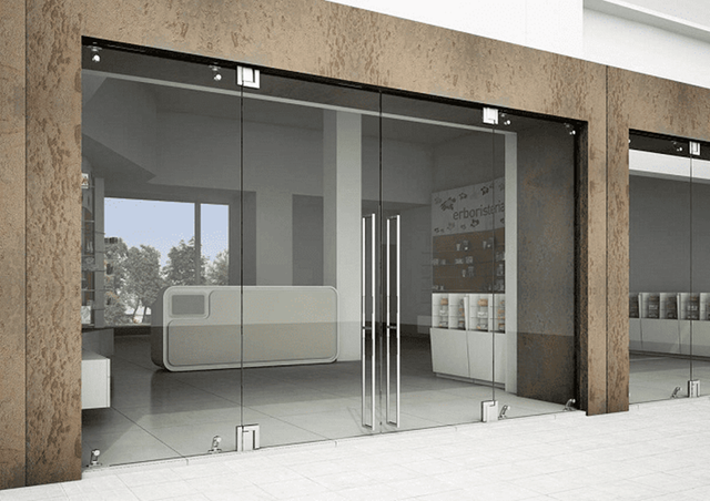 Cửa kính cường lực tự động