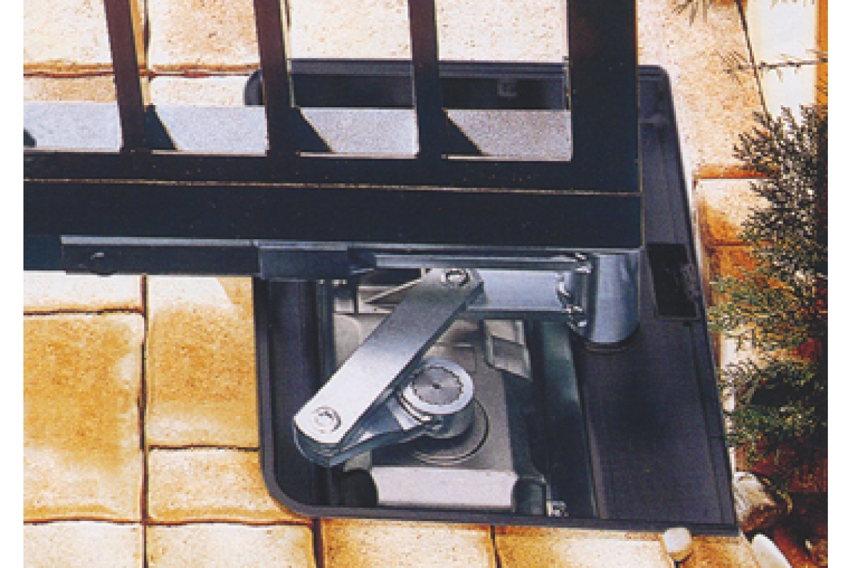 Thiết bị đóng cửa tự động âm sàn