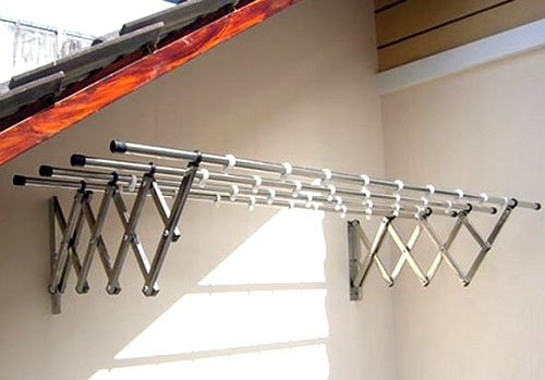 giàn phơi xếp ngang