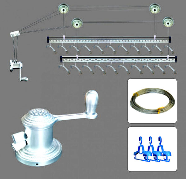 giàn phơi thông minh 1m siêu nhỏ gọn