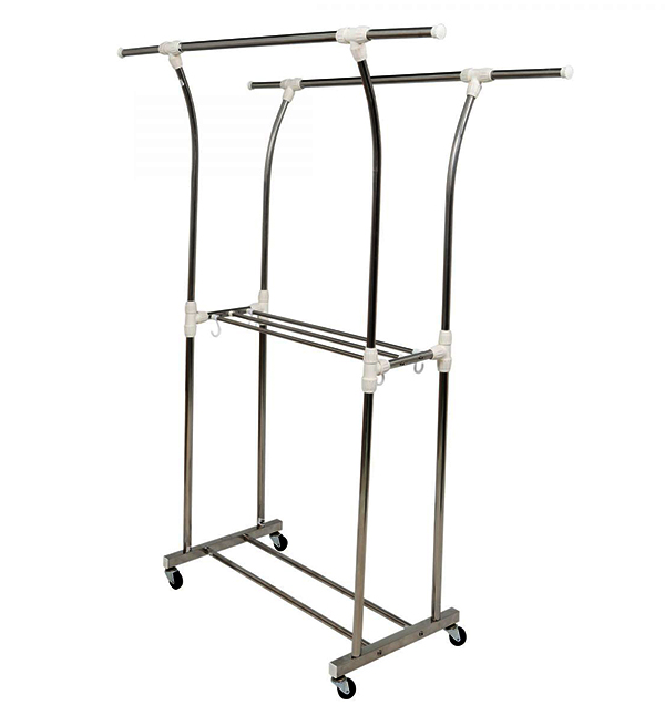Giàn phơi quần áo inox đôi