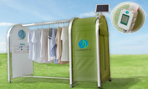 giàn phơi cảm biến mưa