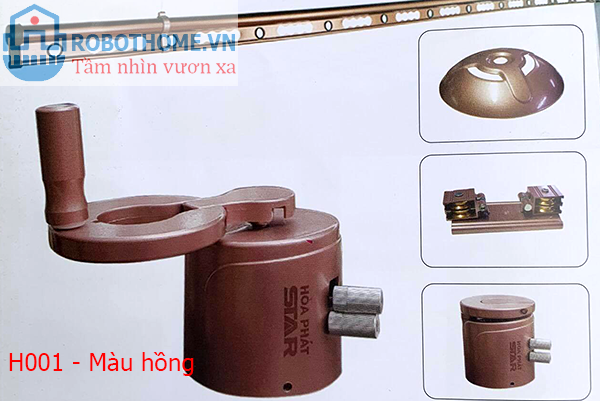 Giàn phơi thông minh Hòa Phát H001 màu hồng