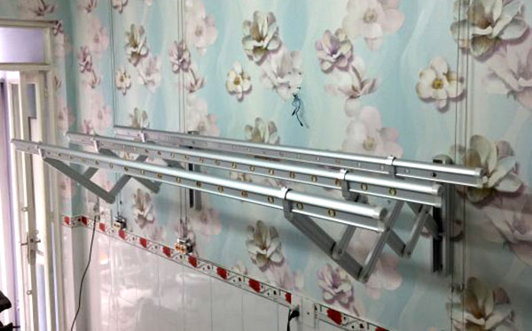 Giàn phơi xếp gọn thông minh