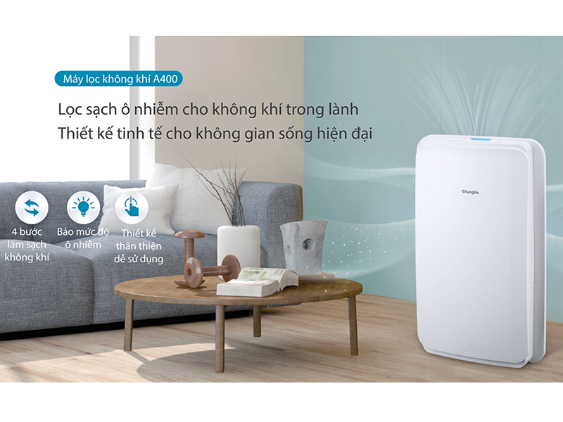 máy lọc không khí Chungho