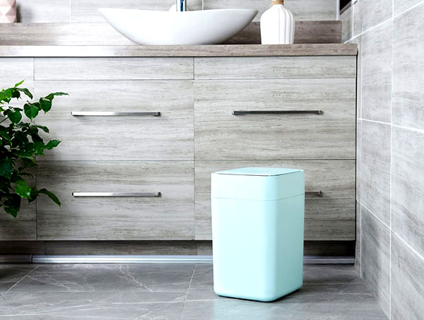 thùng rác thông minh tự đóng gói