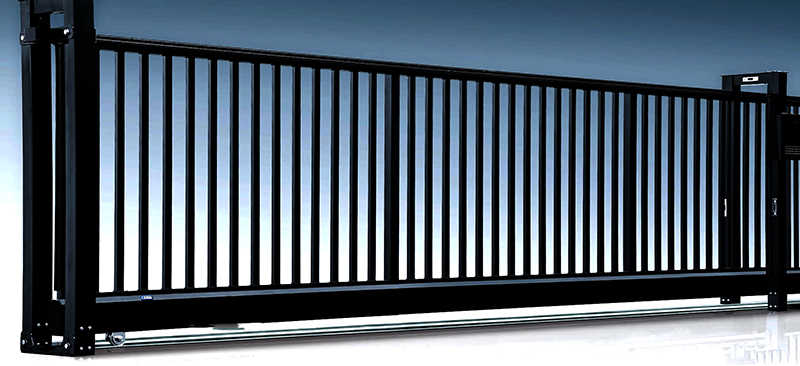 cổng lùa trượt tự động nhà máy xí nghiệp