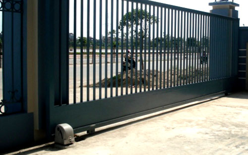 cổng trượt lùa tự động