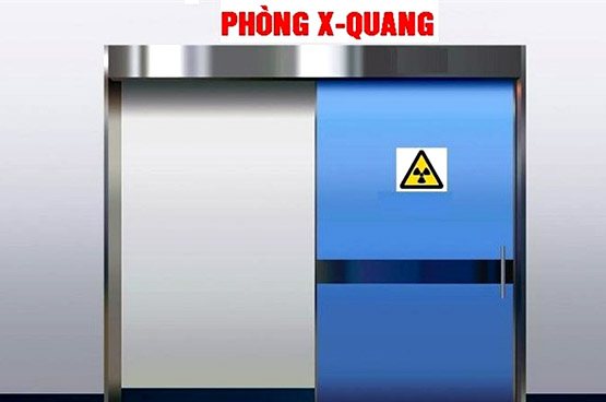 cửa tự động phòng x quang phòng mổ