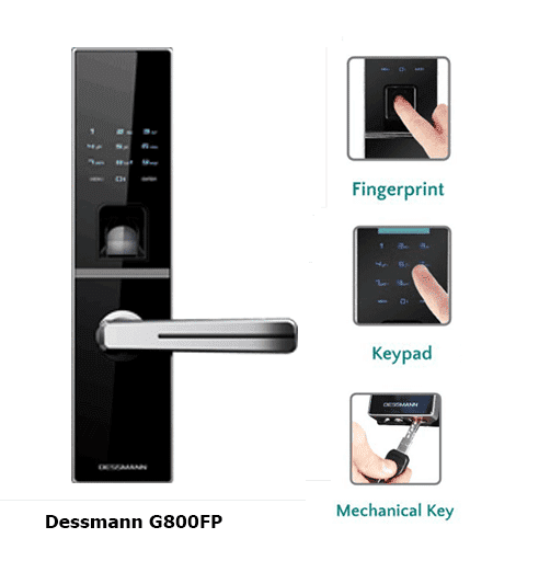 khóa cửa vân tay Dessmann G800FP
