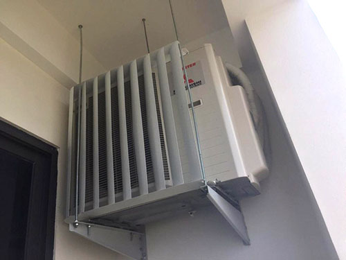 Louver làm mát cục nóng điều hòa