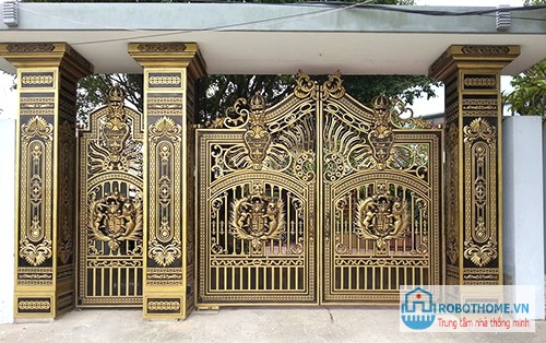 Mô tơ cổng mở 2 cánh dành cho cổng biệt thự cao cấp