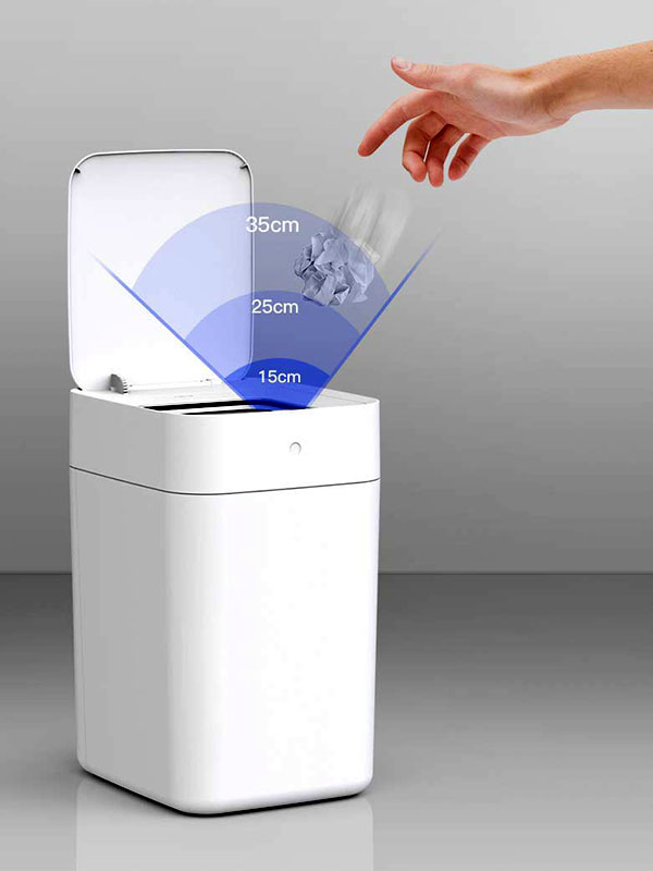 Hướng dẫn chi tiết các thông tin về thùng rác tự mở