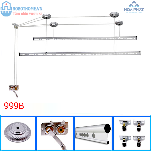 Giàn phơi đồ thông minh Hòa Phát 999B