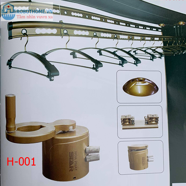 Giàn phơi Hòa Phát thông minh H001